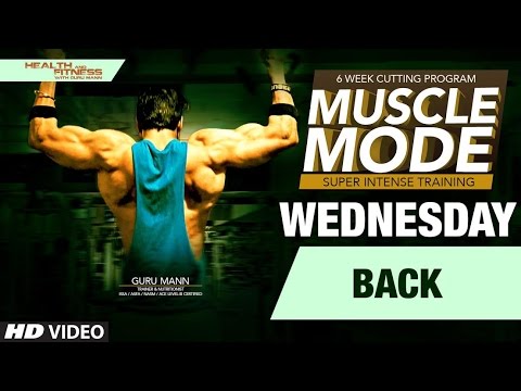 WEDNESDAY- Back | MUSCLE MODE by Guru Mann | Health & Fitness