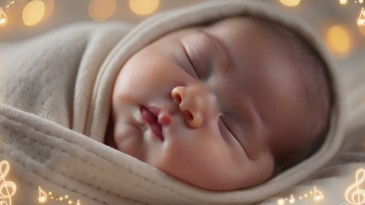 Baby Sleep Music 💤 Helps Babies Sleep in 2 Minutes | Fast & Peaceful Sleep (3 Hours)
