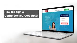 How to login and complete your account with ACE