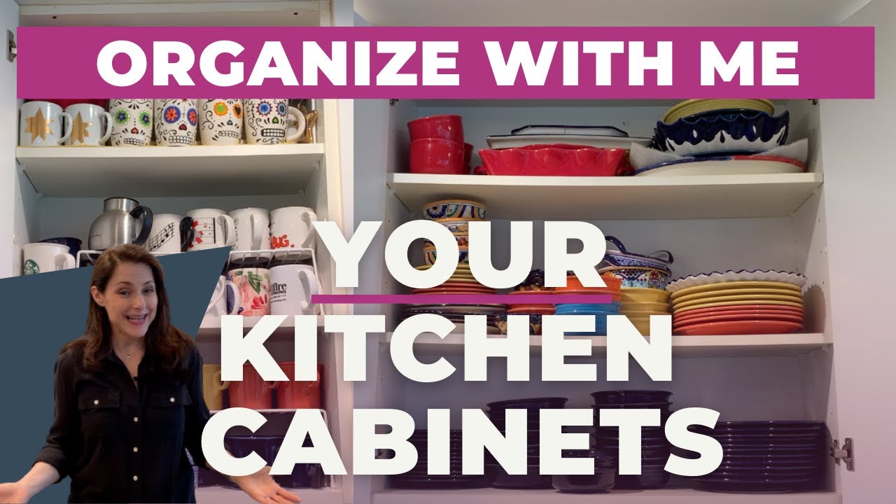 Organizing Kitchen Cabinets | Organize With Me | Cary Prince Organizing