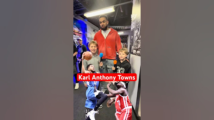 Karl-Anthony Towns Is Afraid Of Getting Dunked On 🤣