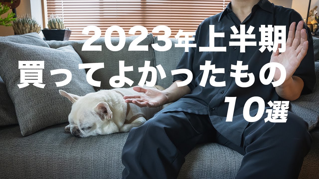 【購入品】2023年上半期買ってよかったもの10選+1食