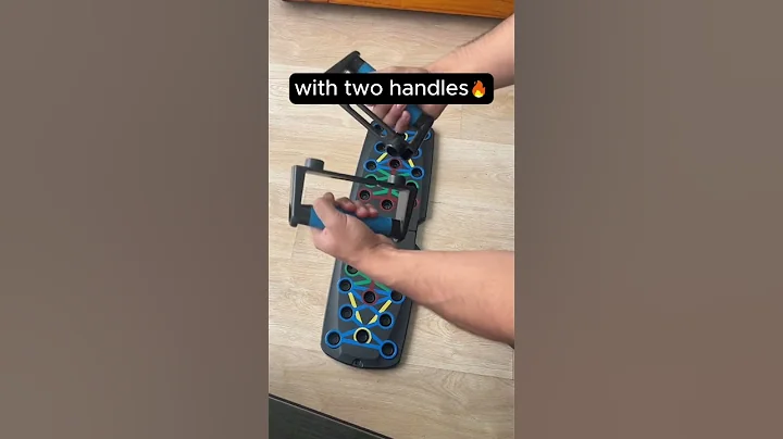 The key is to get started!💪🏼 Multifunctional push-up board designed for upper body workouts #PushUps