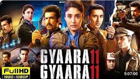Gyaarah Gyaarah - A ZEE5 trailer full wab series New Released Full Hindi Dubbed Action Movie | New