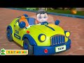 Halloween Wheels On The Taxi, Street Vehicles &amp; Nursery Rhymes for Kids