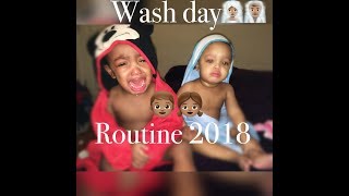 Kids Wash Day Routine!