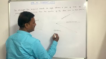 EAMCET 2019 ( Pair Of Straight Lines )