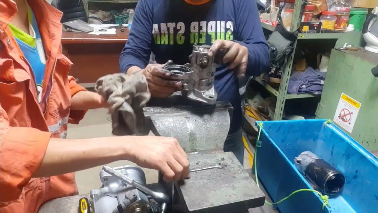 toyota hilux starter repair...!! YouTube