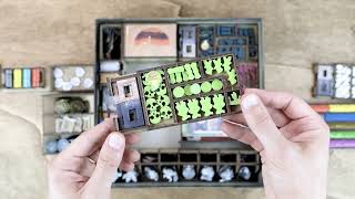 Unboxing Inferno Board Game Insert Organizer - The Dicetroyers