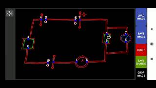 Android Application for Recognition of Photographed Electrical Circuit Schematic Diagrams DEMO screenshot 2
