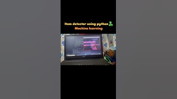 Ai Items Detector program using python!! cmt "py" for source code!! #developer #python #coding