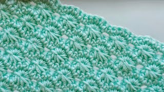 : SUPER EASY &FAST Crochet Pattern for Beginners  LOVELY Crochet Stitch for Baby Blanket