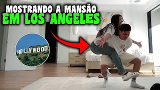 CORINGA E A TAINÁ MOSTRANDO A MANSÃO EM LOS ANGELES!