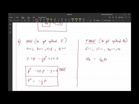 Problem 9.2: LQG
