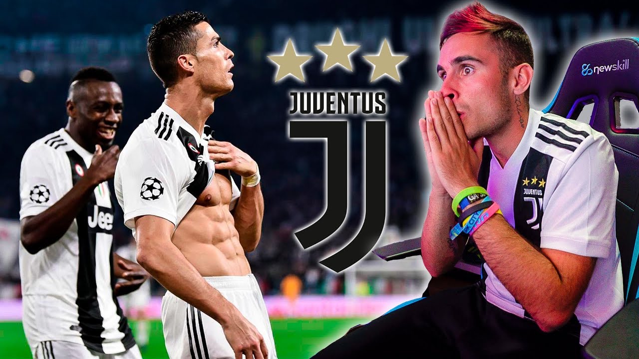 REACCIONO a los GOLES de CRISTIANO  RONALDO  en la JUVENTUS  