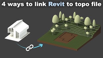 4 Ways to link Revit to Topo file
