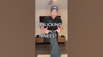 How to fix a clicking/popping knee in seconds! 🦵😌 #shorts
