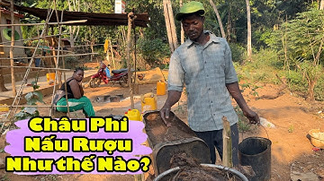 GIa đình Châu Phi Nấu Rượu Chuối Như thế nào?|| 2Q Vlogs Cuộc Sống Châu Phi
