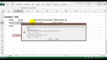 Convert Number to time