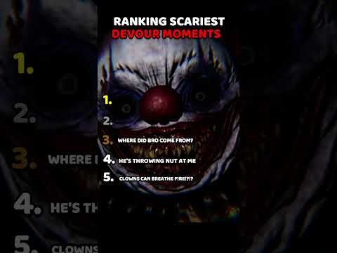 Ranking The Scariest DEVOUR Moments💀 #shorts #ranking #devour