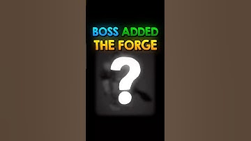 BOSS added to The Forge #roblox #theforge