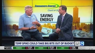 Consumers Energy ready for heat, shares cost-saving tips