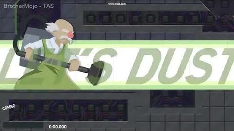 [TAS] Dustforce - Research SS in 0:40.700