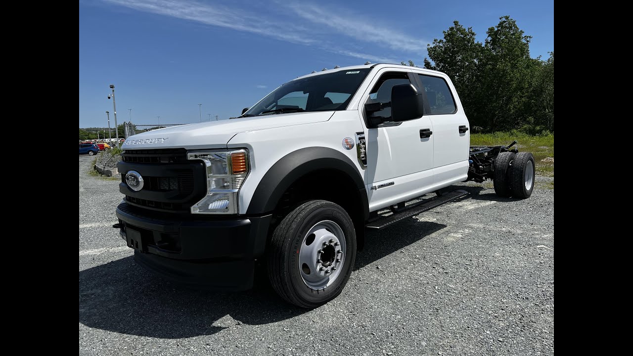 Oxford White 2022 Ford Super Duty F550 CHASSIS CAB Review MacPhee