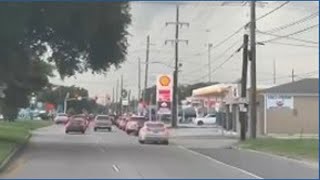 Funnel cloud passes through southeast Louisiana