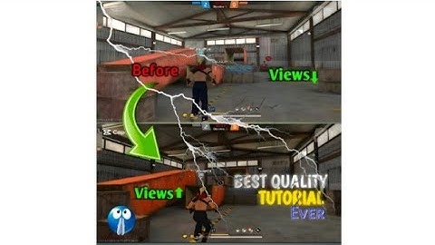 Free fire video best quality tutorial 😱in Capcut 🔥 free fire hdr quality in android 