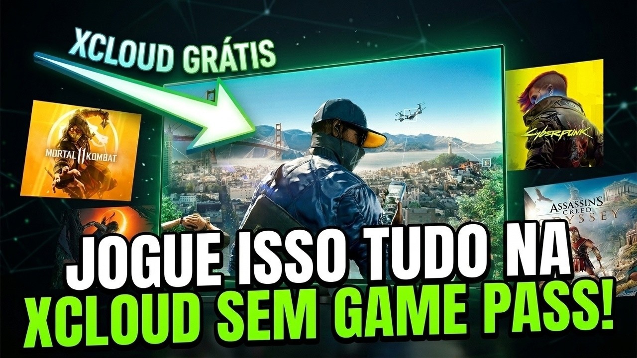 COMO JOGAR PRATICAMENTE QUALQUER JOGO NA XCLOUD GRÁTIS 😱