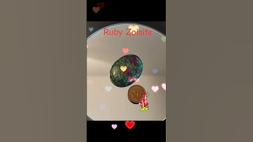 Polished Handcrafted 40x30mm 69.15ct Oval Ruby Zoisite Cabochon  #cooperstonecrafts #crystals