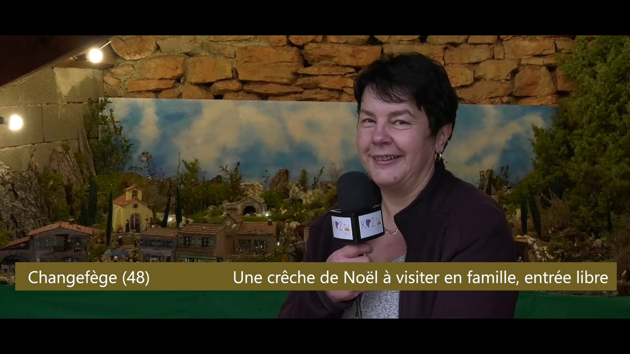 Une crèche de Noël à découvrir à Changefège - un reportage de la série 