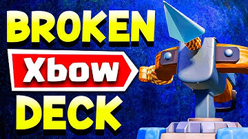 I Played the Most BROKEN Xbow Deck in Clash Royale