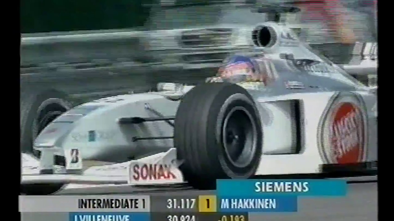 F1 Spa 2000 Jacques Villeneuve BAR Honda 002 - YouTube