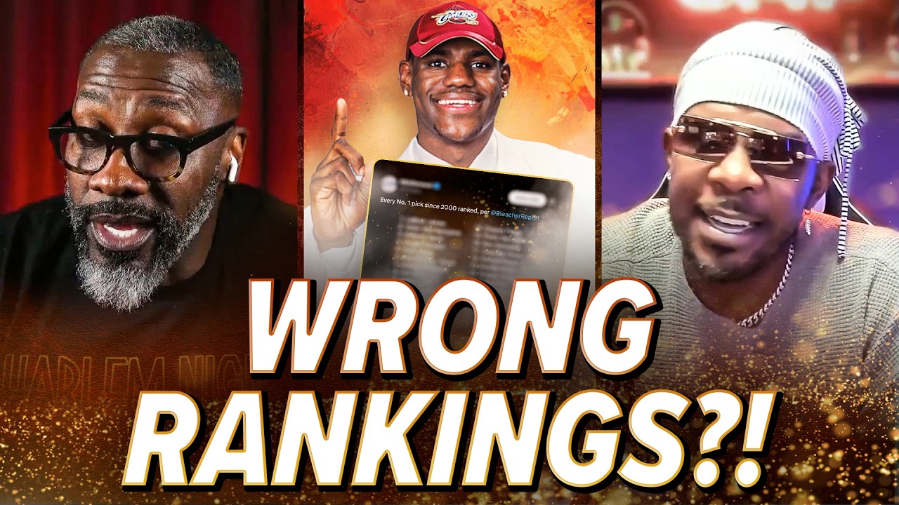 Shannon Sharpe & Joe Johnson CALL OUT Bleacher Report's NBA Rankings! | Nightcap