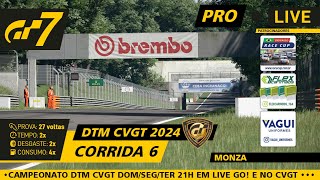 DTM PRO Corrida 6 | Monza | LIVE DTM CVGT GT7