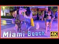 【4K】WALK LINCOLN Rd MIAMI BEACH 4K video SLOW TV Travel vlog