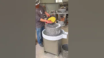 Electric Stone Grinder Grinding Process Good Tools And Machinery Make Work Easy 