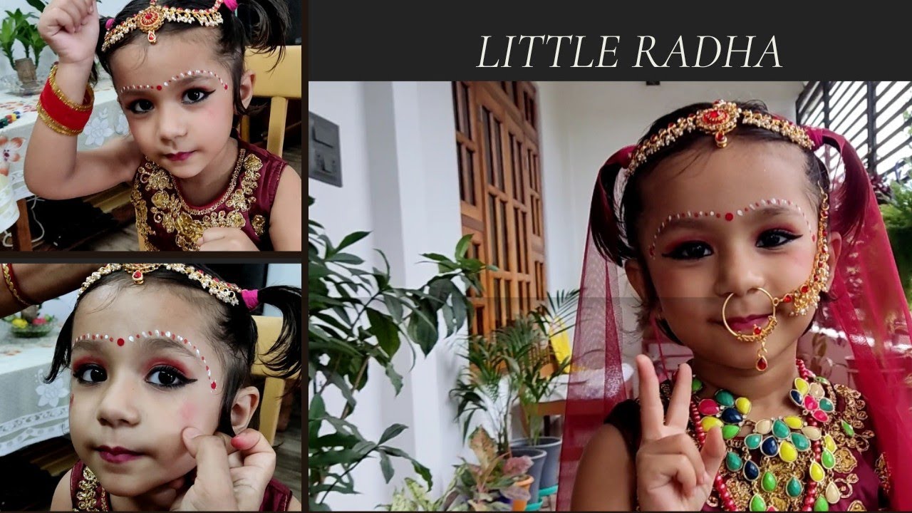 Little Radha Look How To Create Radha For Fancy Dress Radha Makeup little-radha-look-how-to-create-radha-for-fancy-dress-radha-makeup