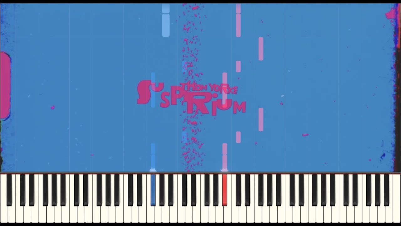 Thom Yorke : Suspirium - Piano Tutorial/Transcription