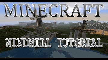 Minecraft Windmill Tutorial (Complete Guide: Also Includes Better Than Wolves)