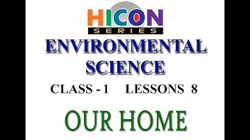 Class 1 EVS Lesson 8