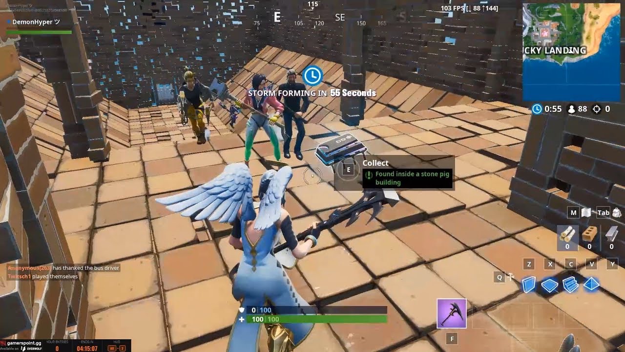 FORTBYTE #69 Location   FOUND INSIDE A STONE PIG BUILDING Fortnite