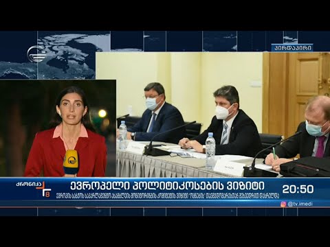 ევროპელი პოლიტიკოსების ვიზიტი