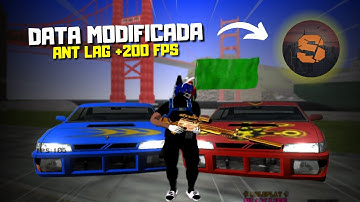 SAIUU!!  A MELHOR DATA MODIFICADA ANT LAG +200 FPS (Sem Bug de Render) P/ ANDROID & PC