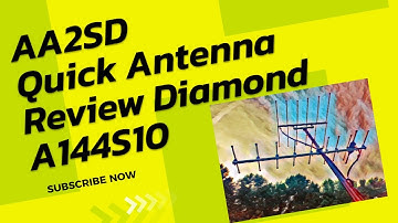 Diamond 10 Element Beam Yagi for Roving   A144S10 Base Station Yagi Beam #shorts