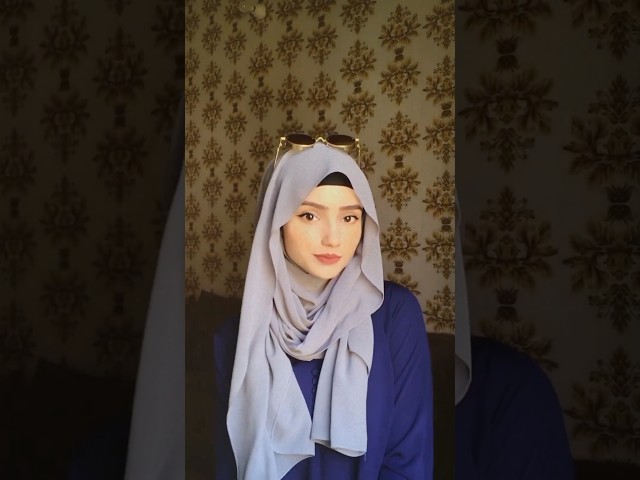 My favourite Hijab Style _full tutorial by areeba_tahir_ #tutorial #hijab #shorts
