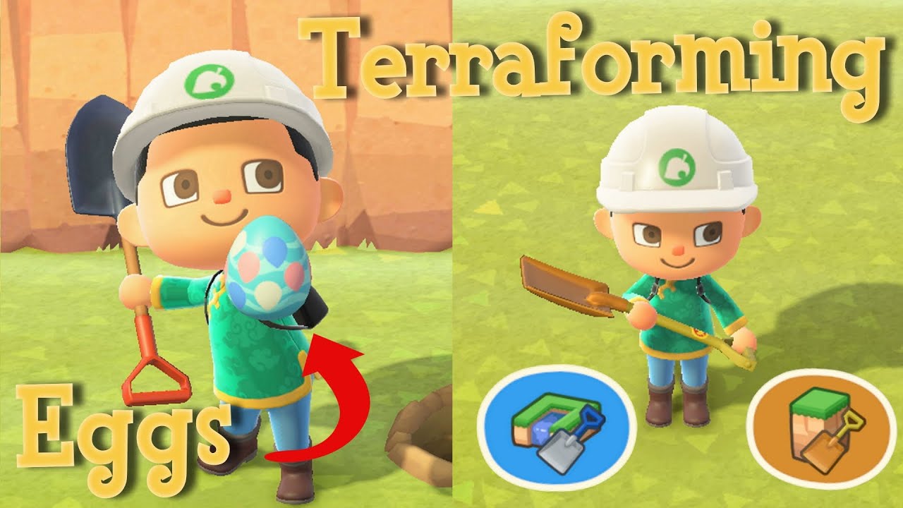 Terraforming & Easter Eggs | Animal Crossing: New Horizons Gameplay Ep