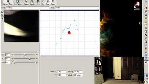 Pioneer P3-DX Test Run with Sample Software
